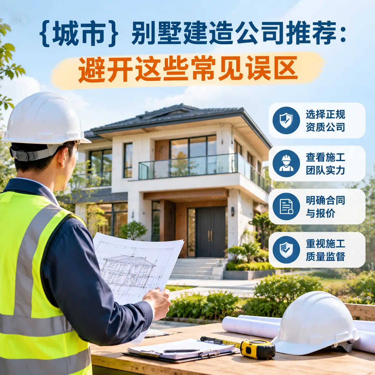 石阡 别墅建造公司推荐:避开这些常见误区