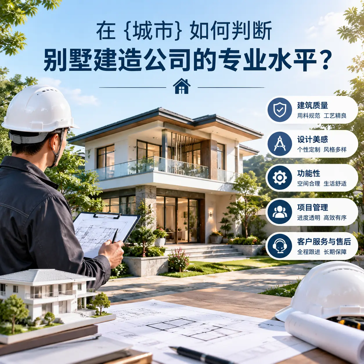 在 石阡 如何判断别墅建造公司的专业水平？