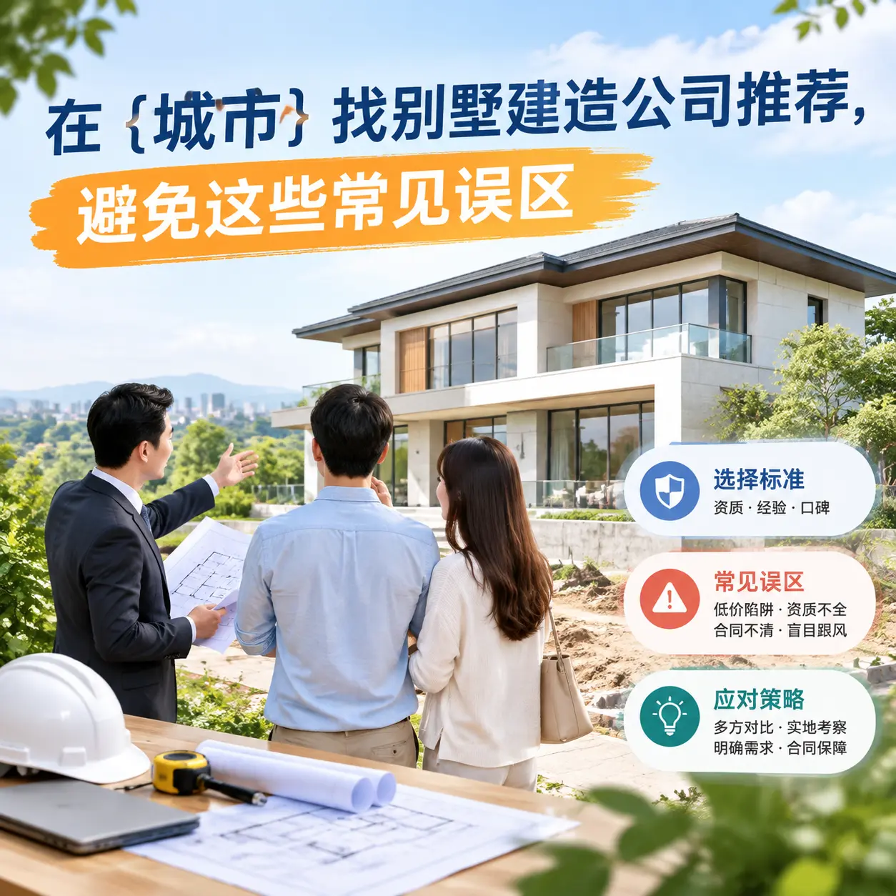 在 石阡 找别墅建造公司推荐,避免这些常见误区