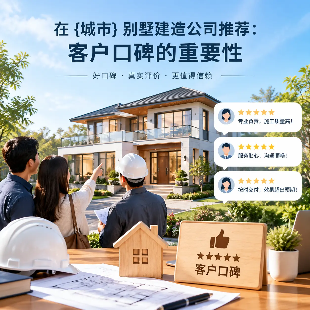 在 石阡 别墅建造公司推荐：客户口碑的重要性
