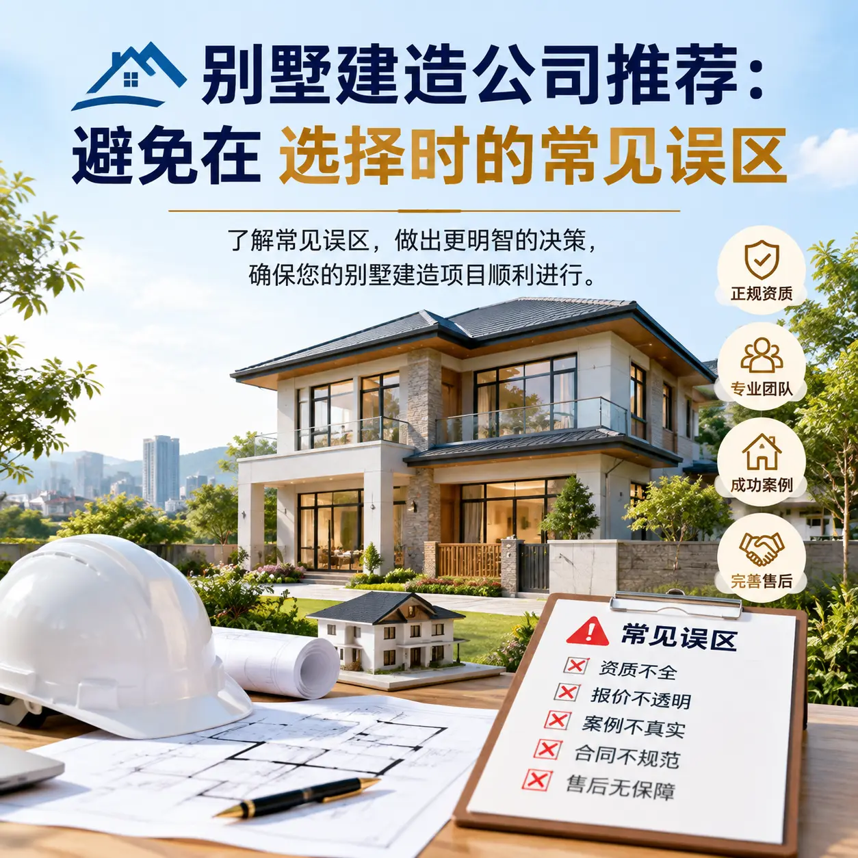 别墅建造公司推荐：避免在 石阡 选择时的常见误区