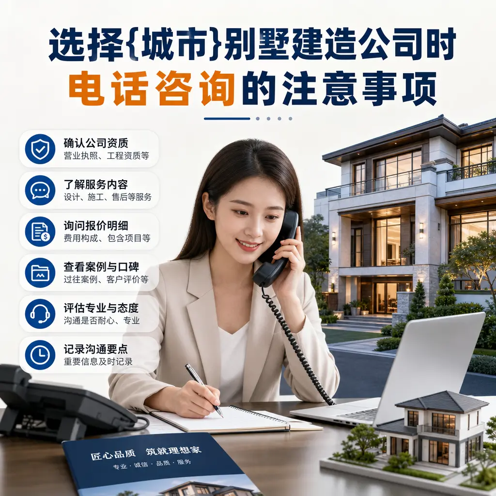 选择石阡别墅建造公司时,电话咨询的注意事项