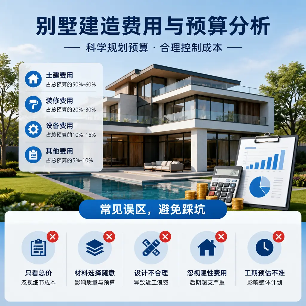 别墅建造公司推荐: 石阡 建造别墅的费用与预算分析