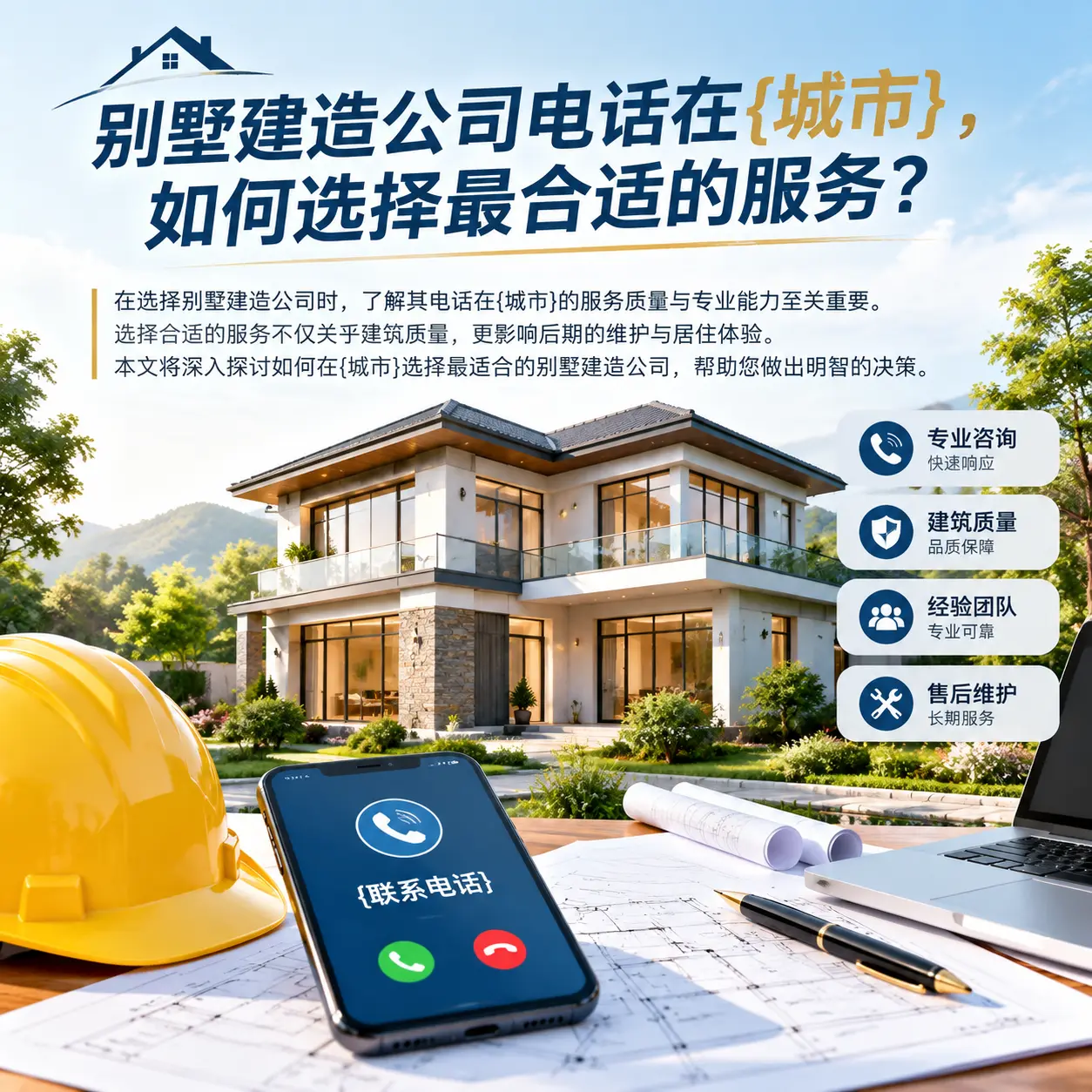 别墅建造公司电话在石阡,如何选择最合适的服务?