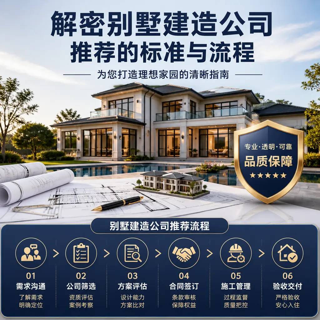 解密别墅建造公司推荐的标准与流程在 石阡