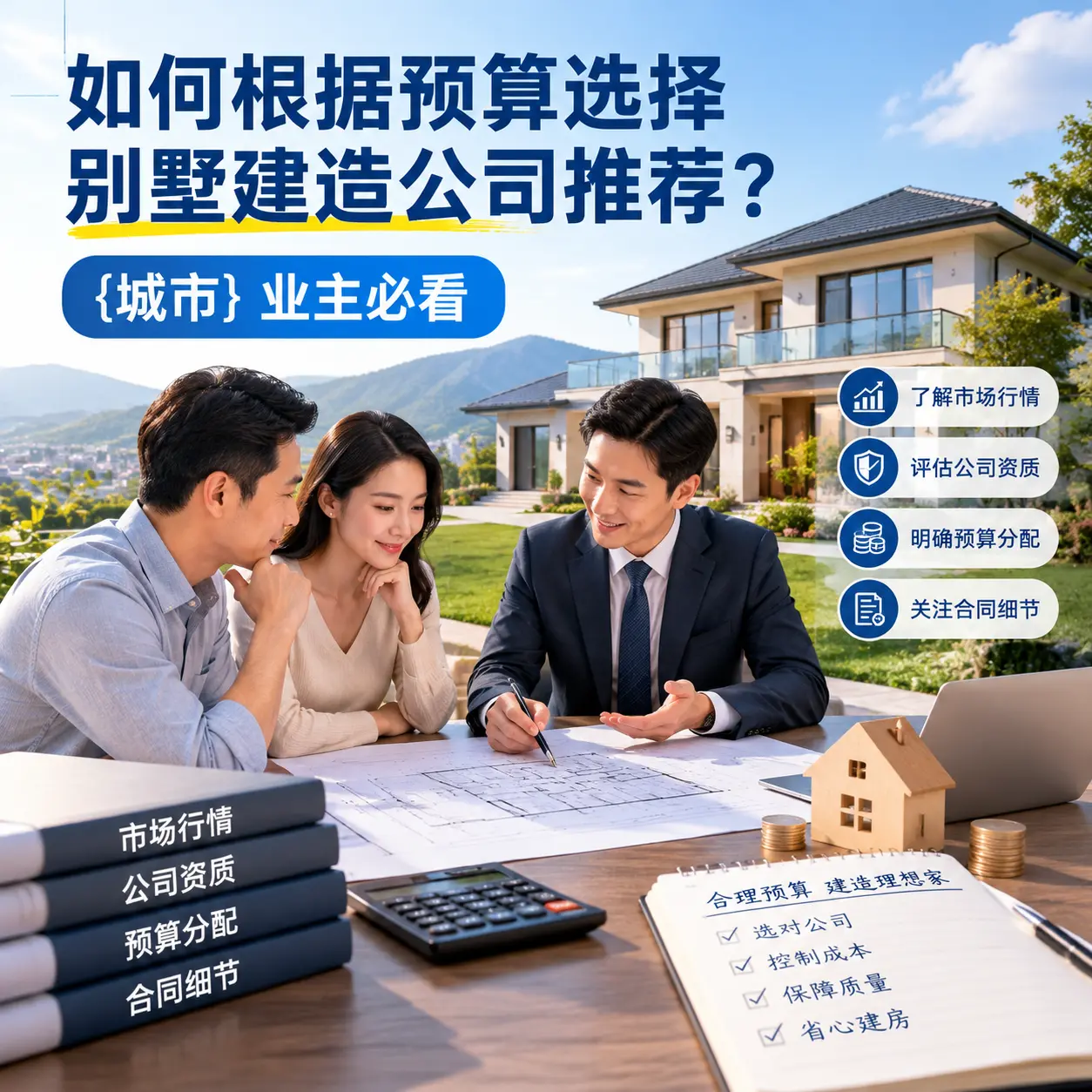 如何根据预算选择别墅建造公司推荐？ 石阡 业主必看