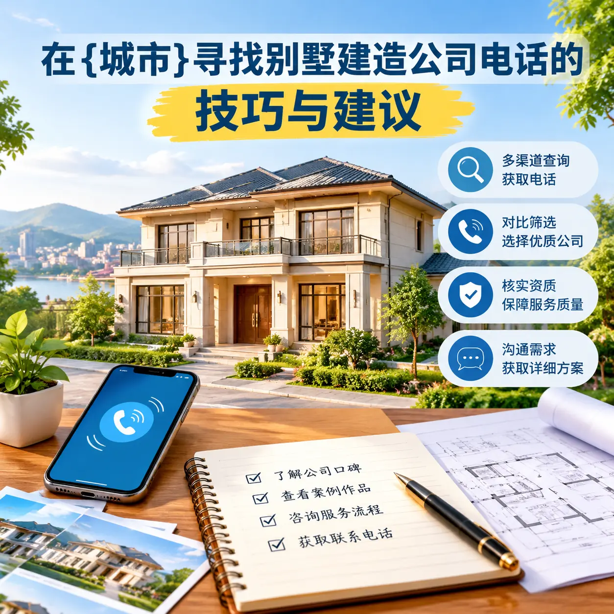 在石阡寻找别墅建造公司电话的技巧与建议
