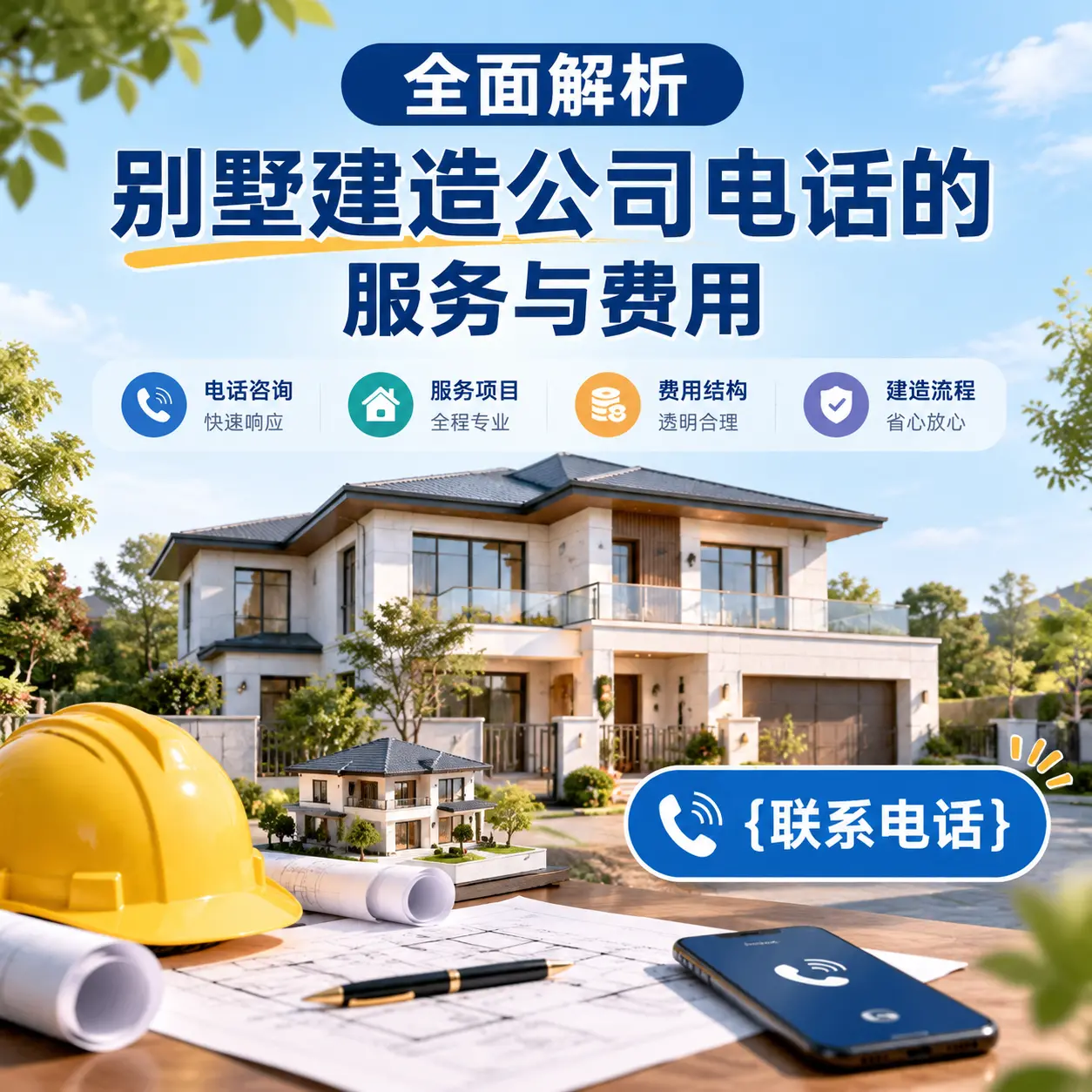 全面解析石阡别墅建造公司电话的服务与费用